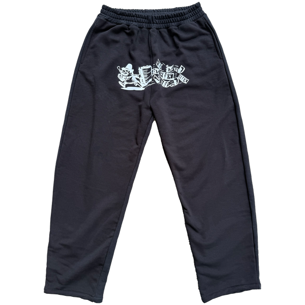 RUNNING MAN JOGGERS [BLACK]