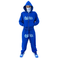 RUNNING MAN SET [NAVY BLUE]