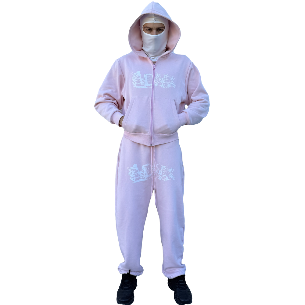 RUNNING MAN SET BABY [PINK]