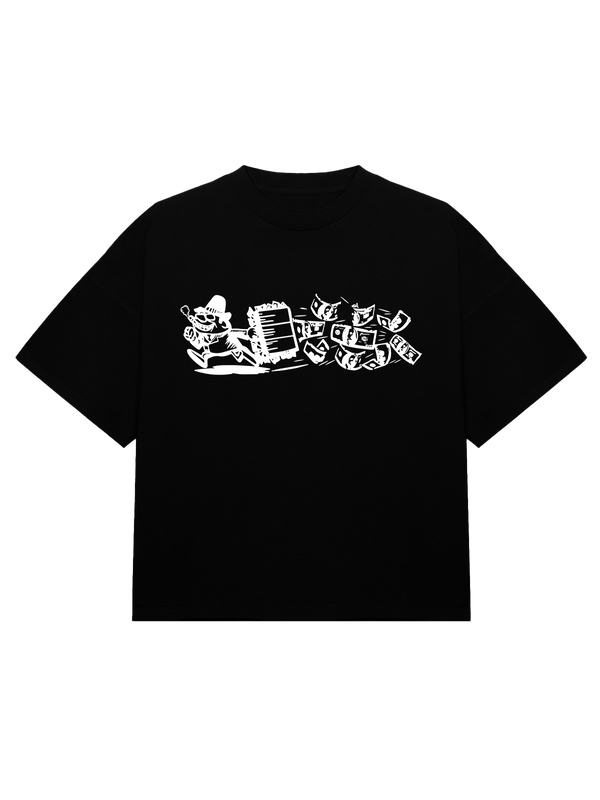 RUNNING MAN ESSENTIAL V1 [BLACK/WHITE]