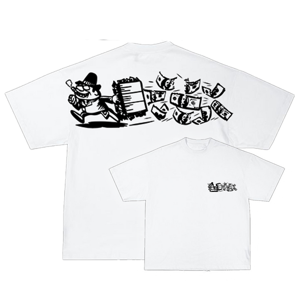 RUNNING MAN ESSENTIAL V3 [BLACK/WHITE]